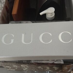 Gucci Silver Box with Logo